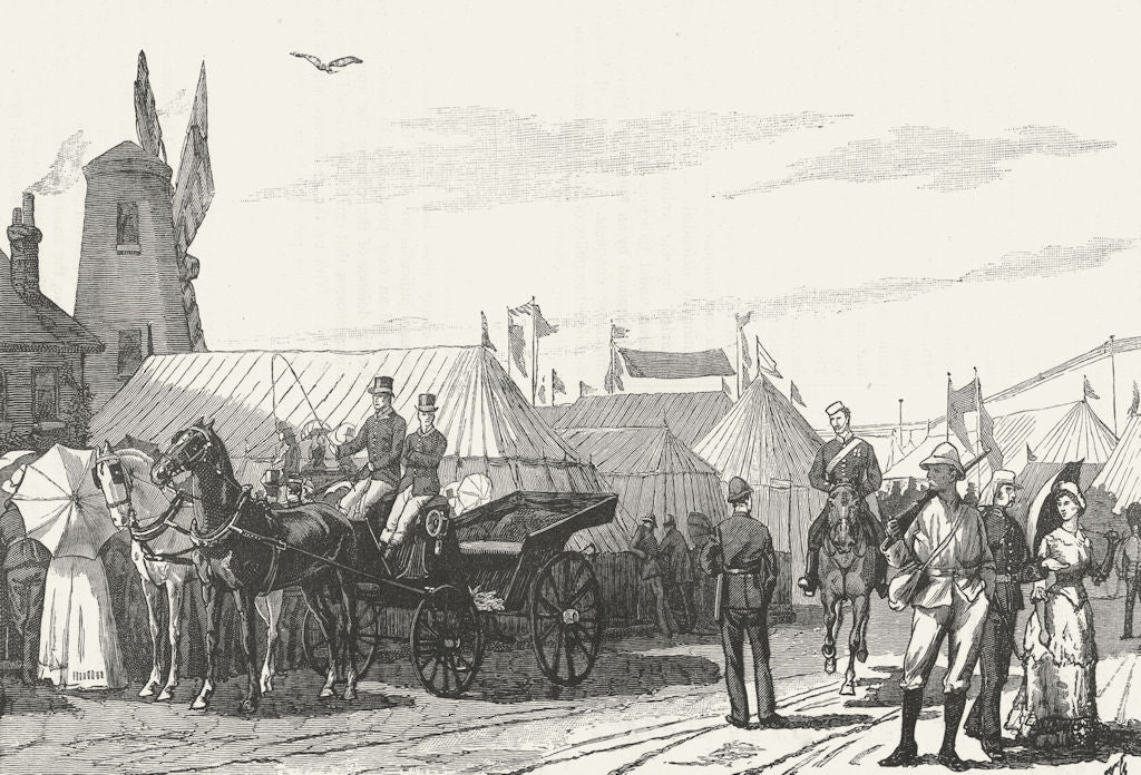 WIMBLEDON. The Volunteer Camp, Wimbledon-